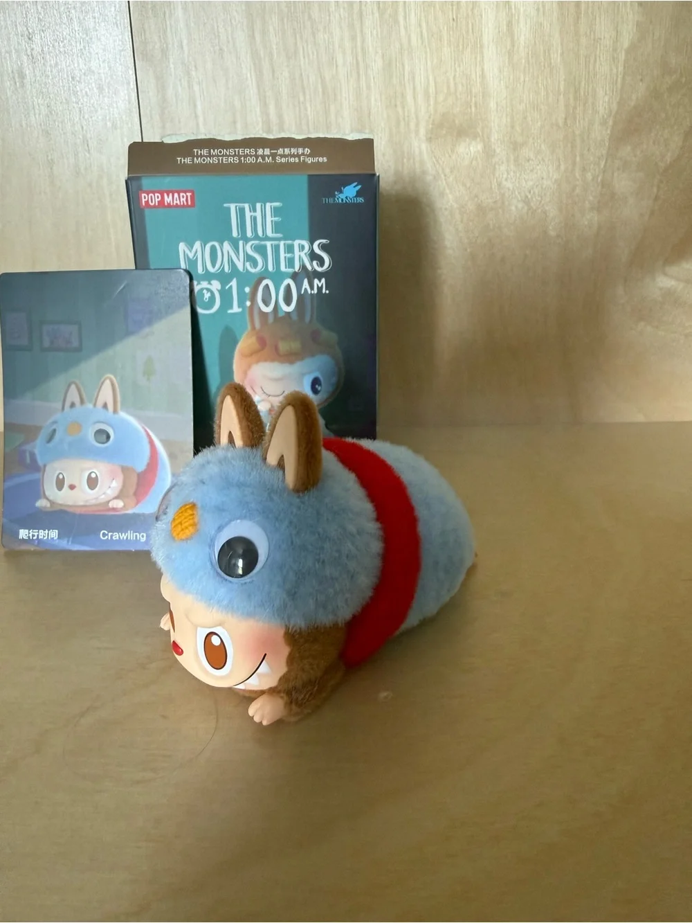 Pop Mart Labubu THE MONSTERS 1:00 A.M. Series Figures, Crawling Time - Picture 4 of 8